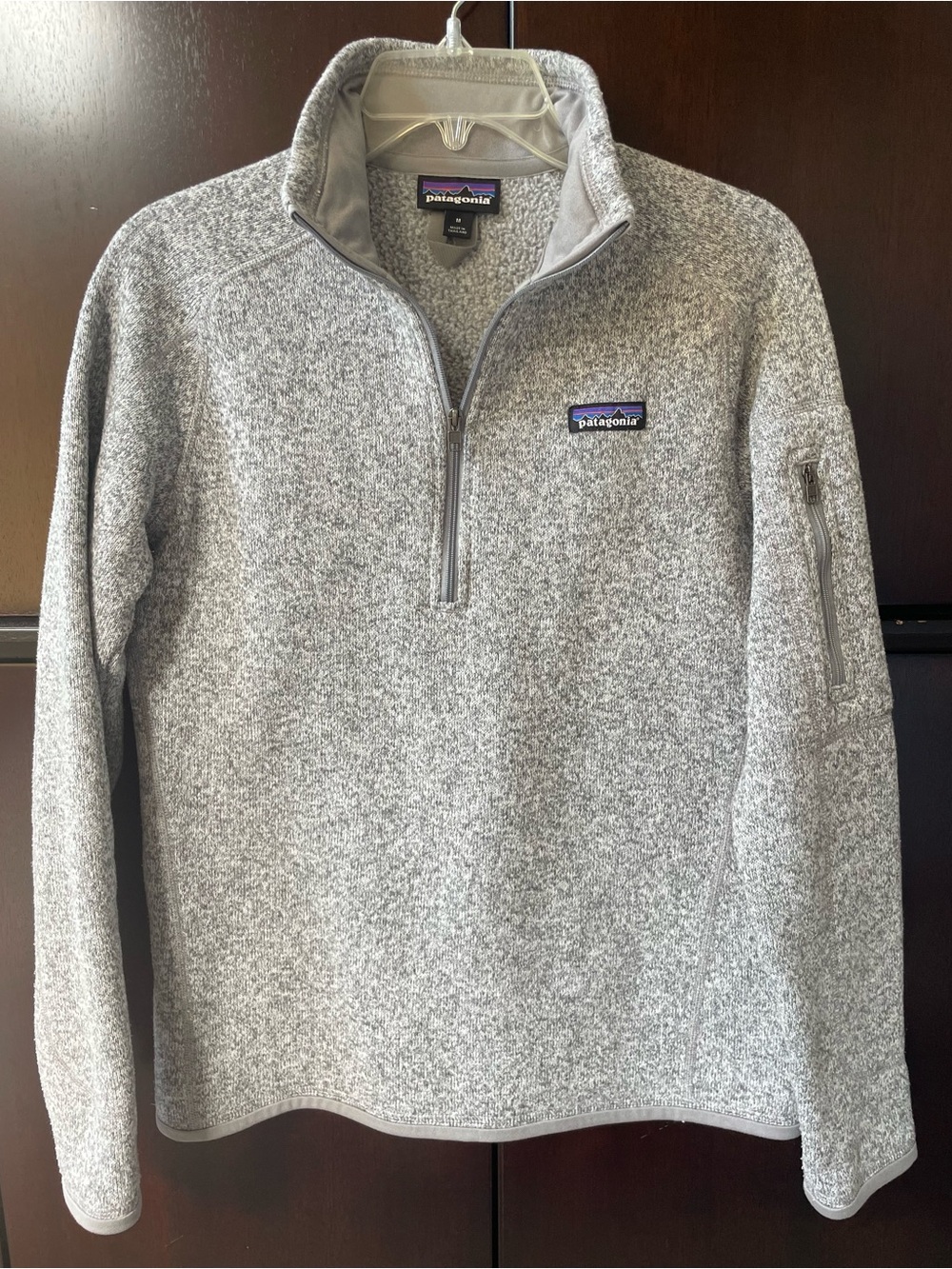 Patagonia Women’s Gray Better Sweater 1/4 Zip Pullover